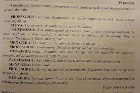 Comedia, tragedia, drama sunt specii ale genului dramatic. Comenteaza Textul In Minim 50 De Cuvinte Evidentiind Doua Trasaturi Specifice Genului Dramatic Brainly Ro
