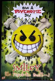 VTG 1996 CHAOS! Comics Smiley the Psychotic Button Poster Evil Ernie Lady  Death – TRAPANI
