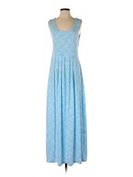 Details About Chadwicks Women Blue Casual Dress Sm Tall