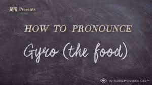 Listen to the audio pronunciation of gyro zeppeli on pronouncekiwi. How To Pronounce Gyro The Food Gyro Pronunciation Youtube