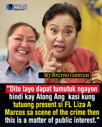 ISYU NI LIZA MARCOS DAPAT UMANONG TUTUKAN NG TAUMBAYAN AYON KAY ATTY  GUANZON Iginiit ni dating Commission