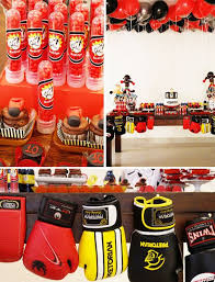 Boxing themed party | party ideas / boxing as a theme? 220 Boxing Party Ideas Boxing Theme Party Ideas Party Boxing Gloves Cake