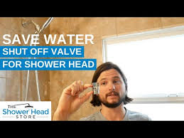 What is the purpose of shower valves? Save Water With A Shower Head Shut Off Valve Youtube