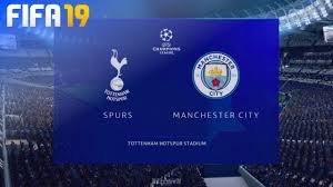 From an english point of view, that match was the champions league . Fifa 19 Tottenham Hotspur Vs Manchester City Tottenham Hotspur Stadium Youtube