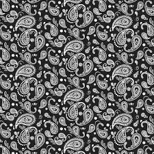 These free seamless floral patterns are bitmap images for use with photoshop or illustrator. Beautiful Grey Paisley Bandana Seamless Free Vector Freepik Freevector Pattern Flower Floral Abstract Paisley Paisley Pattern Seamless Patterns