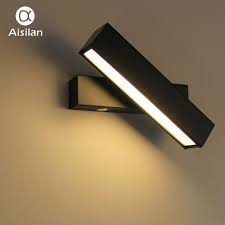Elle remplace à merveille les lampes de chevet, en se plaçant tout simplement de part et d'autre de votre lit. Applique Design Led Moderne Ajustable En Bois Appliques Lumeers