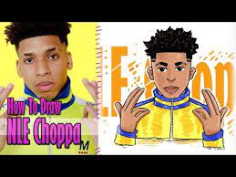 Nba youngboy nle choppa drawing. How To Draw Nle Choppa Sketch How To Images Collection