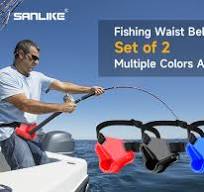 Amazon.com: SAN LIKE Fishing Belt 2PCS Adjustable Fishing ...