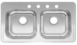 Black kitchen sinks are becoming a homeowner's favorite. Kindred Rdla3319 6 4cbn 33 X 19 X 6 Inch Stainless Steel Kitchen Sink At Sutherlands
