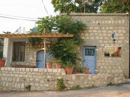 من بيوت قرية عين حوض حيفا فلسطين patio outdoor decor decor