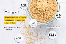 bulgur nutrition facts calories carbs and health benefits