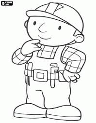 Black Bob The Builder New Bob The Builder Coloring Pages Printable Games Coloring Books Bob The Builder Coloring Pages For Kids