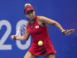 Osaka has an encounter with a butterfly during her match. Tokyo Olympics 2020 Naomi Osaka Sweeps Into Third Round Tokyo Olympics News Times Of India