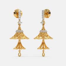 This pair of jhumkas is definitely a classic in our list of gold jhumka designs pictures. Buy 50 Designs Online Bluestone Com India S 1 Online Jewellery Brand