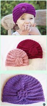 Gorro Bebe Crochet Turban Crochet Hats Crochet Baby Beanie