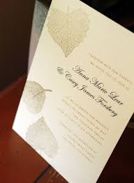 Falling Leaves Hand Stamped Wedding Invitation By Goldensilhouette 4 90 Invitations Wedding Invitations Wedding Invitation Sets