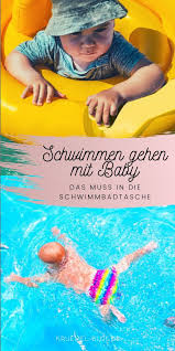 Freibad Mit Baby Was Muss Alles In Die Tasche Furs Freibad In 2020 Baby Baby Schwimmbad Babyschwimmen