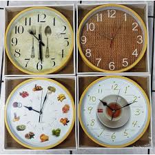 Relojesdeco, tienda especializada en relojes de pared con péndulo, relojes de carillón, relojes de pie, relojes de antesala, relojes de mesa, estaciones meteorológicas. Reloj Para Cocina De Pared Redondo De 30 Centimetros Kemik Guatemala