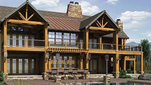 Hillside House Plans With Walkout Basement Quotes Basement House Plans Craftsman House Basement House