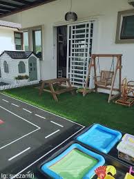 Lanskap laman tepi dan belakang kediaman interior dekor impiana ini dipetik dari blog berikut : Deko Balkoni Jadi Taman Permainan