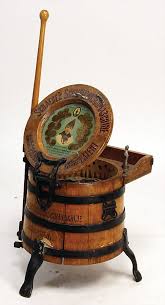 Puppen Waschmaschine Chaede F Schnellwaschmaschine Holz U Guss Teile Antikes Spielzeug Puppenhaus Puppenmobel