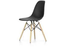 It often appears in the living room, study and office model rooms. Vitra Eames Plastic Side Chair Dsw Neue Hohe Esszimmerstuhl Tiefschwarz Inneneinrichtung Hufnagel Einfach Schoner Wohnen