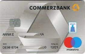 It is not a pin. Bank Card Commerzbank Commerzbank Germany Federal Republic Col De Ms 0132 02
