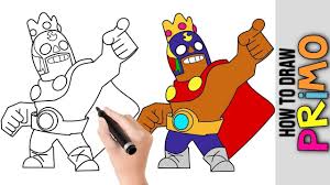 How To Draw Pimo From Brawl Stars Cute Easy Drawings Tutorial For Begi Drawing Tutorial Easy Cute Easy Drawings Easy Drawings