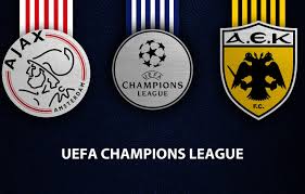 Squad, top scorers, yellow and red cards, goals scoring stats, current form. Wallpaper Wallpaper Sport Logo Football Uefa Champions League Ajax Aek Athens Ajax Vs Aek Images For Desktop Section Sport Download