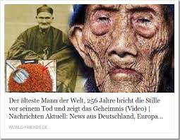 Trotz seines hohen alters kann sich der mann selbstständig fortbewegen. Wurde Dieser Mann 256 Jahre Alt