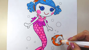 Lalaloopsy coloring pages is a series of american charming rag dolls called lalaloopsy (bitty buttons). Lalaloopsy Coloring Pages Lalaloopsy Color Draw With Markers Video Youtube