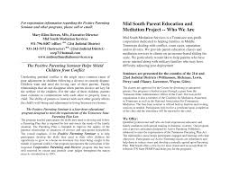 There is no central agency that regulates parenting classes statewide. Http Tncourts Gov Sites Default Files Docs Parenting Workshop Combined Pdf