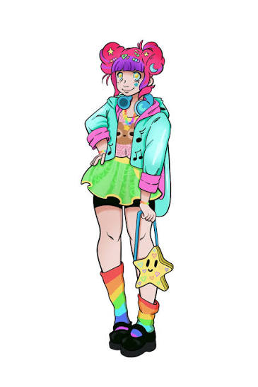 Artist shares cute character design