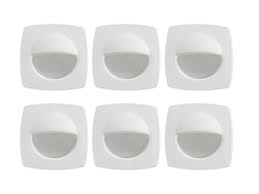 12vonline Led Square Marine Boat Courtesy Light Rv Trailer Ship Accent Lighting Wall Indicator Ww Pack Of 6 Newegg Com