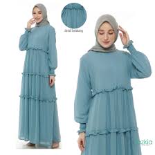 Untuk busana laki laki nya ukuran nya adalah sbb: Tren Baju Lebaran 2021 Dress Hijab Syar I Online Free Ongkir Di Bawah Rp 200 Ribu Semua Halaman Stylo