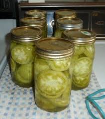 5 Acres A Dream Canned Green Tomatoes For Frying Canning Recipes Canning Green Tomatoes Canning Vegetables