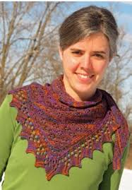 Anne Shoulder Scarf/ pattern, Earthfaire