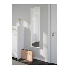 Nissedal White Mirror 40x150 Cm Ikea Ikea Nissedal Ikea Mirror Ikea Stave Mirror