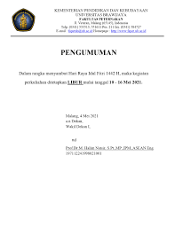 In jakarta, indonesian citizens enjoy a salary bonus of no less than one month's payment. Pengumuman Libur Perkuliahan Menjelang Hari Raya Idul Fitri Fakultas Peternakan Universitas Brawijaya