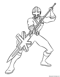 Power Rangers Para Colorear