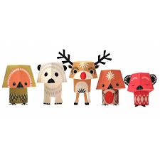 Check spelling or type a new query. Paper Animals Christmas Creature By Mibo Coq En Pate