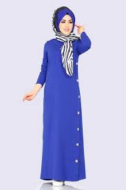 Modaselvim Elbise Yanlari Dugmeli Elbise 5606mp186 Saks Hijab Fashion Fashion Dresses