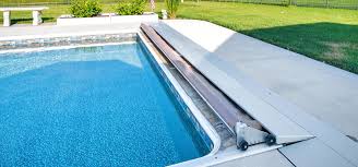 A swimming pool can make a great addition to a big back yard, but installing one is far from a diy project. Automatic Retractable Safety Pool Covers Latham Pool Products Latham Pool