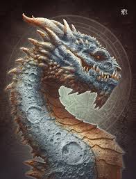 Robert Burke Games Ice Dragon Dragon Miniature Painting