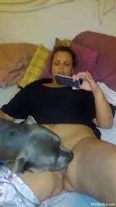 Bbw and dog porn