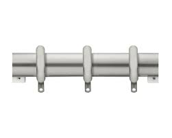 I opened one for display in pictures. Kirsch 180 270 Inch Smooth Traverse Rod With Ring Slides And 6 Brackets At Designer Drapery Hardware 30531