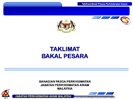 Encik kamarulzaman bin mat zain) kpp(p)ict3. Bahagian Pasca Perkhidmatan Jabatan Perkhidmatan Awam Ppt Download