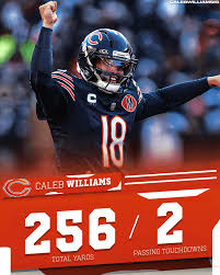 CALEB WILLIAMS GOES OFF AS THE BEARS DEFEAT THE BROWNS 31-3 AND ADVANCE TO  (10-4) - Follow @CalebWilliamsIG For The BEST Caleb Williams Content on  IG!! 