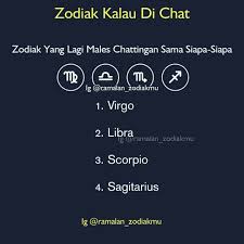  Zodiakmu Yang Mana Kalau Chat Tag Orangnya Aktifkan Pemberitahuan Agar Kamu Selalu Update Postingan Mimin Fakta Zodiak Kata Kata Motivasi Psikologi