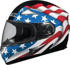 Afx Fx 90 American Flag Full Face Motorcycle Helmet Black Motorcycle Helmets Full Face Motorcycle Helmets Helmet